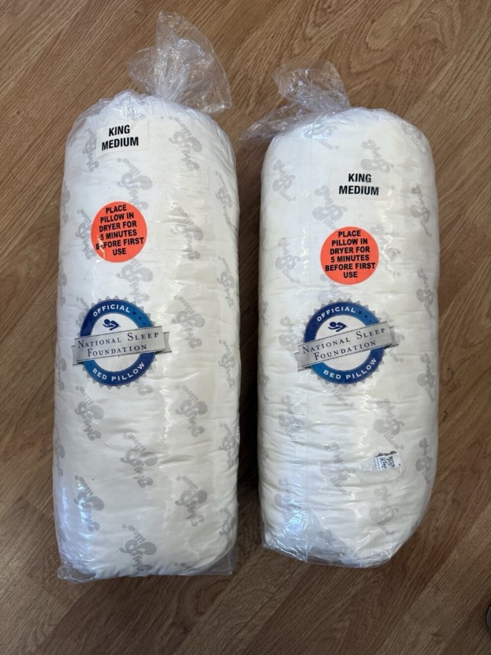 My Pillow Set Of 2 Pillows King Size Medium Firmness Washable Brand New Set
